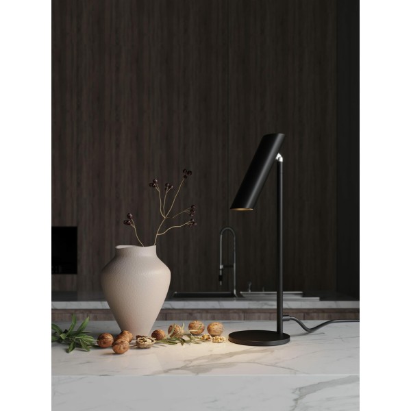 Настольная лампа Pikart 30672-1 GU10 1x60W IP20 Черная - фото №1