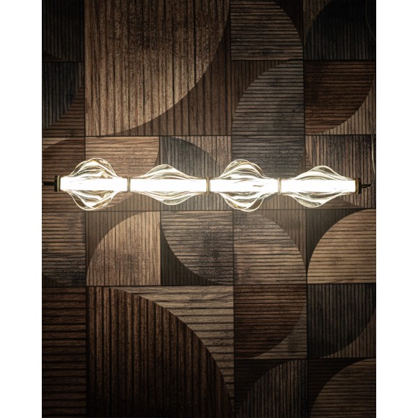 Подвесной светильник, люстра TK Lighting 18216 Elva LED 1x30W 3000K 3642Lm IP20 латунный - фото №2