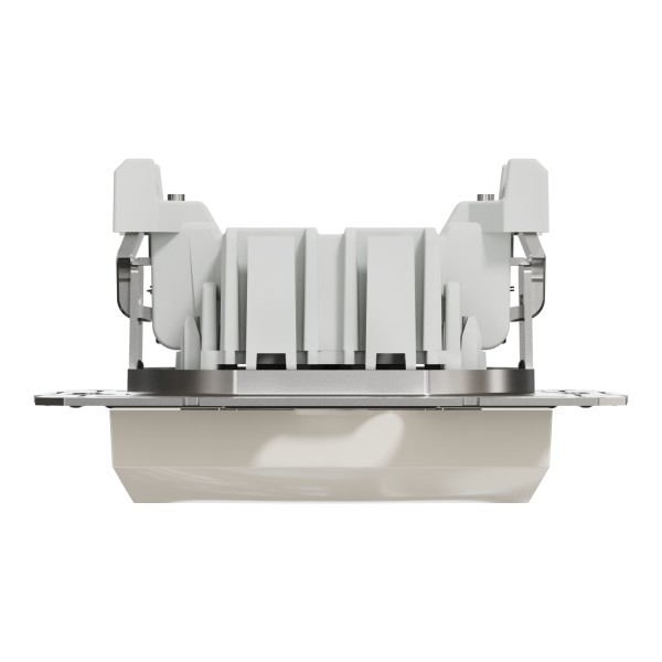 Прохідний перемикач Schneider Electric Asfora без рамки кремовий (EPH0470123) - фото №1