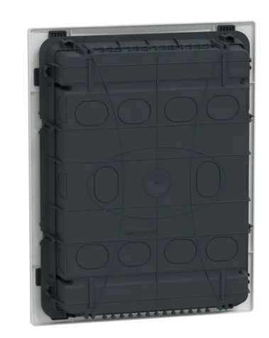 Встраиваемый щит Schneider Electric PrismaSeT XS LVSXN213 2 ряда 26М белые двери - фото №2