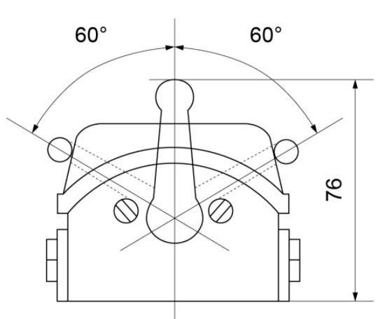 Рубильник Аско-Укрем QS5-15P/3 A0100010003 1-0-2 на 15А - фото №3