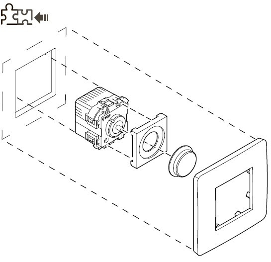 Универсальный поворотный светорегулятор Schneider Electric NU351454 для LED ламп (антрацит) - фото №3