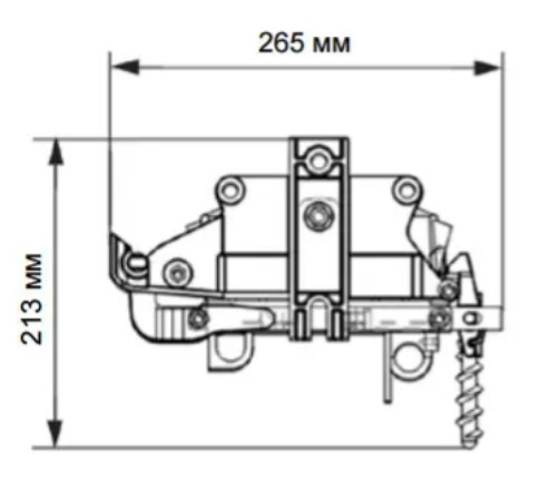 Мачтовый рубильник низкого напряжения Sicame APR3400CDLK 400А - фото №2