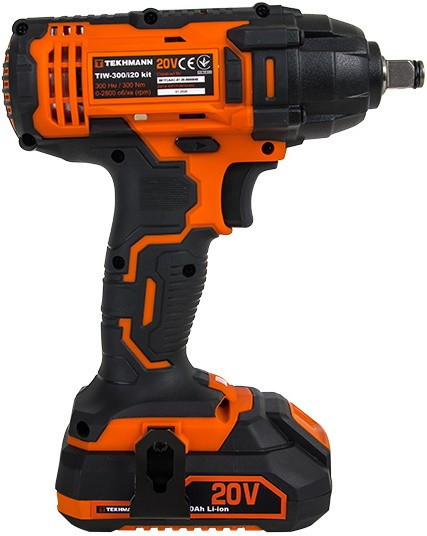Ударный гайковерт Tekhmann (848398) TIW-300/i20 kit - фото №2