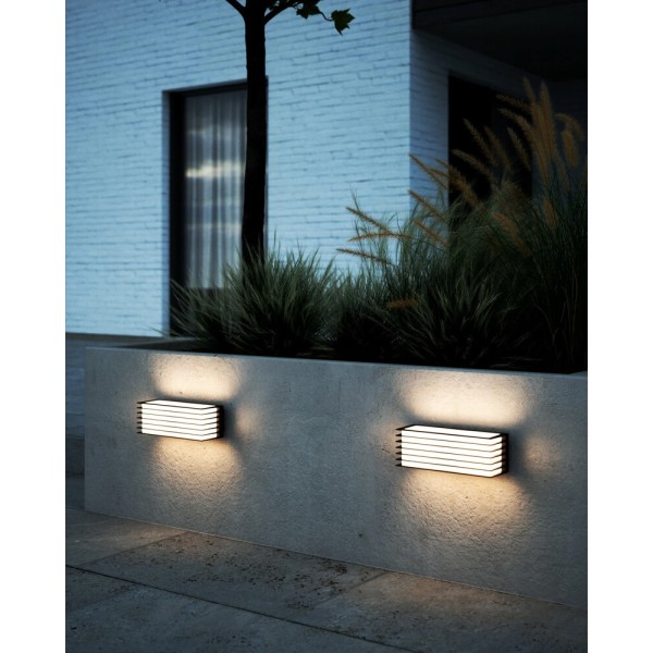 Вуличний світильник Nordlux 2318231003 Fluctus E27 2x15W IP44 чорний - фото №1