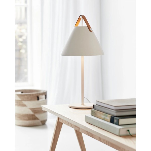 Настільна лампа Nordlux 46205001 Strap E27 1x40W IP20 біла - фото №2