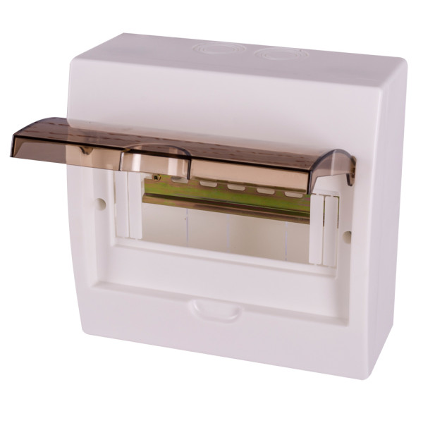 Навесной пластиковый корпус E.Next e.plbox.stand.n.08k 8-модульный (s029102) - фото №1