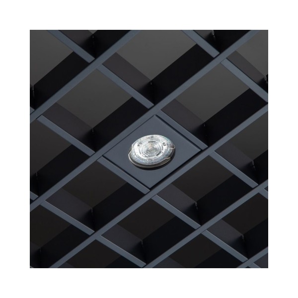 Точечный светильник для потолка Грильято Imperium Light 720186.68.68 Griliato GU10/GU5.3 1x50W IP20 Графитовый - фото №1