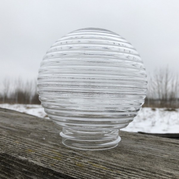 Плафон "Кольцо" стеклянный к НББ/НСП прозрачный ( ННС 62-009 ) - фото №3