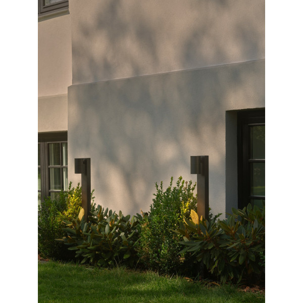 Вуличний світильник Nordlux 2518168003 Tin GU10 1x35 IP44 чорний - фото №1