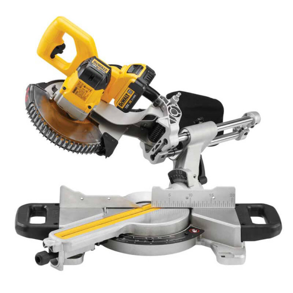 Аккумуляторная торцовочная пила DeWALT DCS365N 18В - фото №3