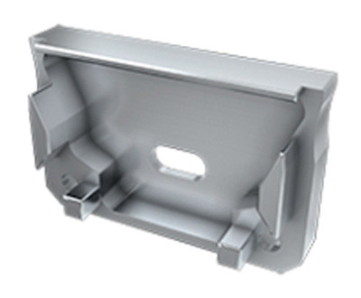 Заглушка Lumines для типа SILEDA с отверстием серебро