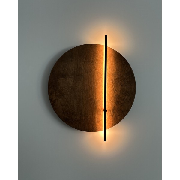 Бра, настінний світильник Nowodvorski 11432 Sunset LED D 1x7W 3000K 65Lm IP20 коричневий - фото №3