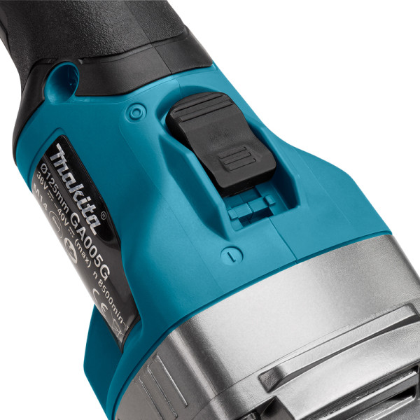 Аккумуляторная угловая шлифмашина Makita GA005GZ XGT 40В 125мм - фото №2