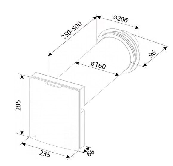 Проветриватель Blauberg Vento Expert Plus - фото №1