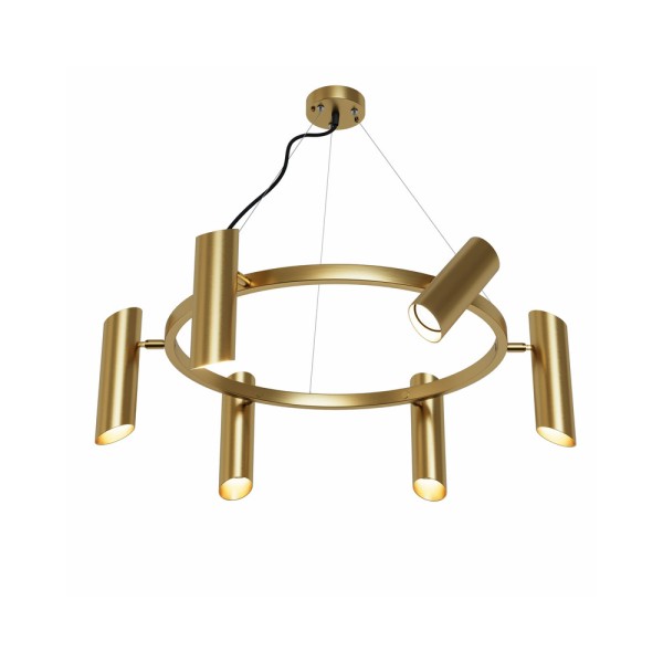 Люстра Pikart 32648-2 GU10 6x60W IP20 Латунь - фото №1