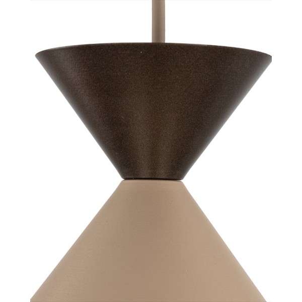 Підвісний світильник, люстра TK Lighting 11000 Matteo S E27 1x15W IP20 бежевий - фото №3