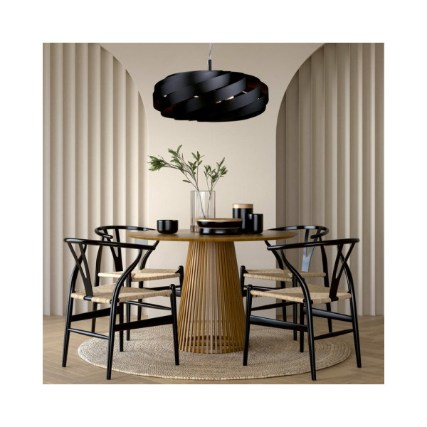 Люстра Zuma Line 1133 Vento E27 4x40W IP20 Чорна - фото №4