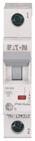 Автоматический выключатель Eaton Moeller HL-C10/1 - фото №2