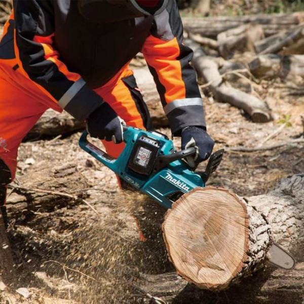 Аккумуляторная цепная пила Makita DUC355Z LXT 18В+18В 350мм - фото №5