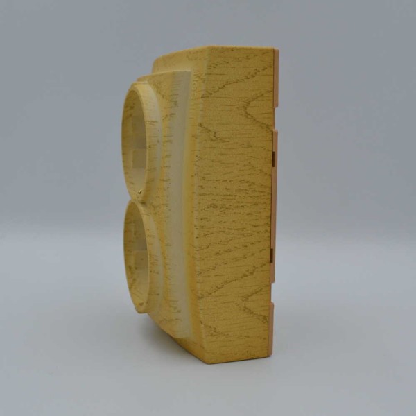 Розетка Nilson Themis клен 2-я с заземлением ( 26281025 ) - фото №4