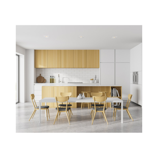 Точечный светильник Italux DL-61903-IP44-WH Naru GU10 1x10W IP44 Wh - фото №1