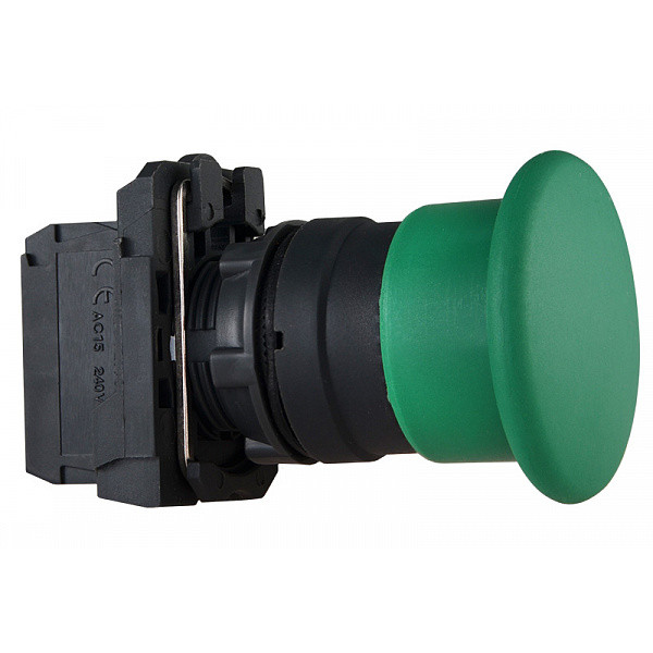 Кнопка-грибок Аско-Укрем TB5-AC31 "Старт" Ø40мм зеленая (A0140010178) - фото №3