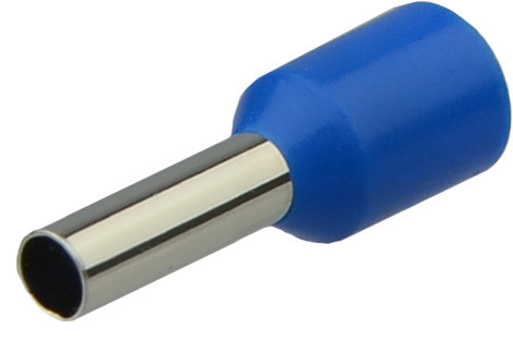 Наконечник Аско-Укрем НТ 0,75-08 изолированный синий 100шт (A0060010002)
