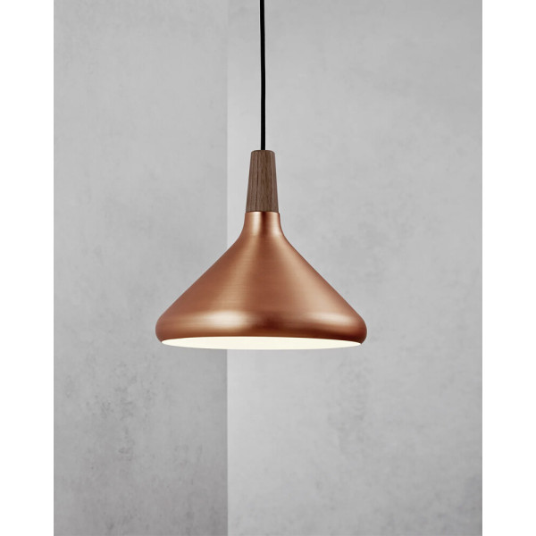 Подвесной светильник, люстра Nordlux 2120813030 Nori E27 1x60W IP20 медный - фото №1