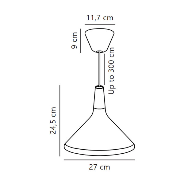 Подвесной светильник, люстра Nordlux 2120813030 Nori E27 1x60W IP20 медный - фото №3