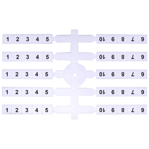 Маркировочная табличка ETI EO3 1-10 200шт (3901752)
