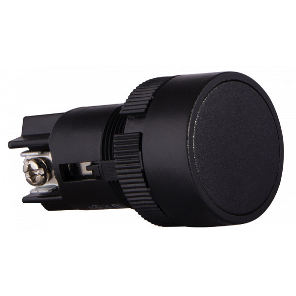 Кнопка «Старт» Аско-Укрем XB2-EH125 NO+NC з фіксацією чорна (A0140010040) - фото №2