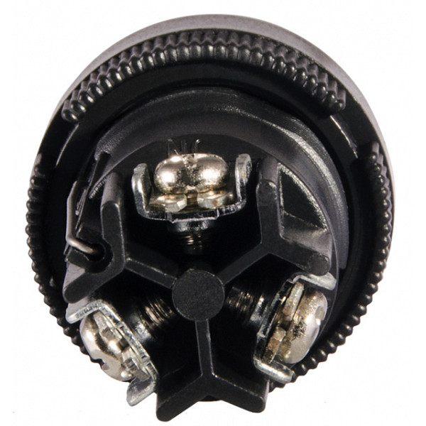 Кнопка «Старт» Аско-Укрем XB2-EH125 NO+NC з фіксацією чорна (A0140010040) - фото №3