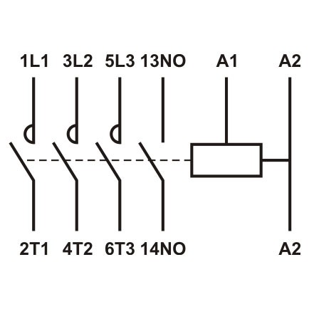 Магнитный пускатель Promfactor FC-1/9А 1NO AC24В (FC10009024) - фото №3