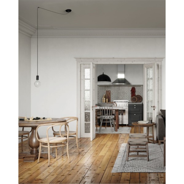 Подвесной светильник, люстра Nowodvorski 6792 Spider E27 1x25W IP20 черный - фото №1