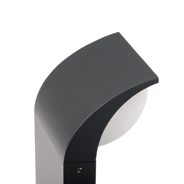 Вуличний світильник з датчиком руху Kanlux 36573 Abete LED 1x7W 4000K 540Lm IP44 графітовий - фото №2