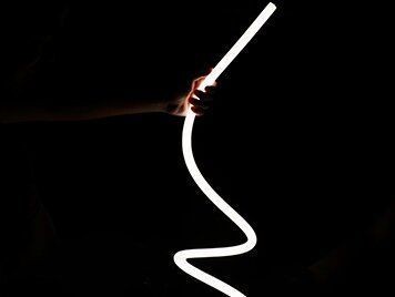 Гнучкий неон COLORS 48V IP65 14,4W 950Lm 3000K (NNR25-20M-WW) - фото №1