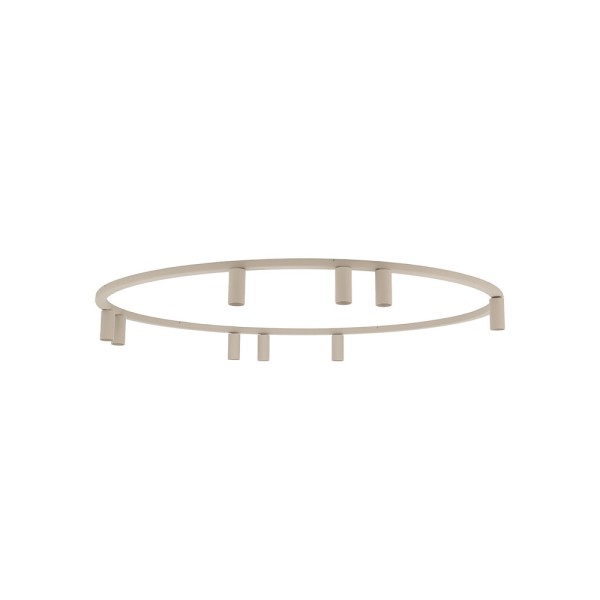 Люстра Nowodvorski 11954 Fourty Round GU10 R35 9x10W IP20 бежева - фото №2