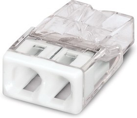 Клемма WAGO 2273-242 на 2 провода с пастой