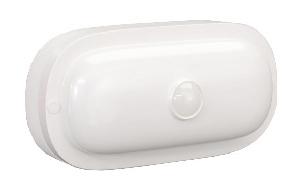 Овальный светильник Vestum 1-VS-7206 15Вт 4500K с датчиком движения