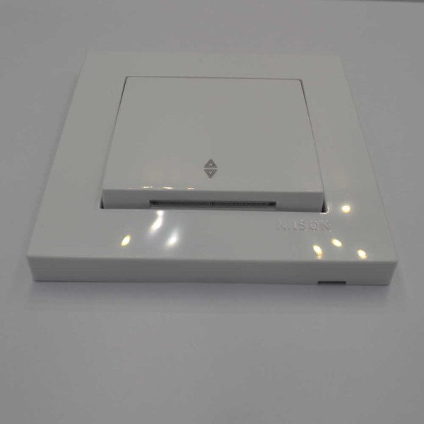 Вимикач Nilson Moda білий 1кл прохідний з підсвіткою ( 21112008 ) - фото №5