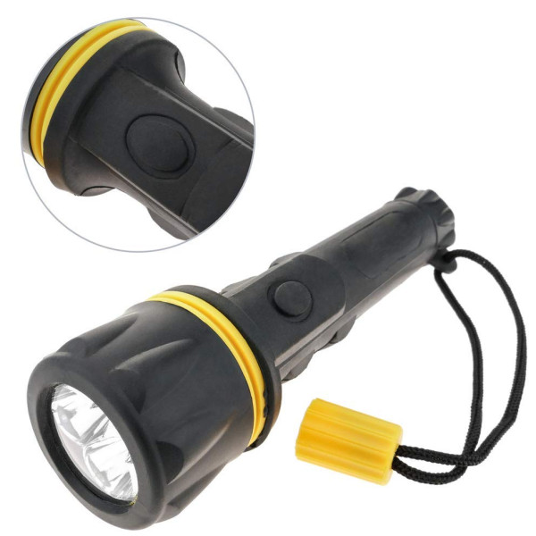 Пластиковый фонарь Tolsen (60021) 7-LED IP62 70х208мм - фото №1