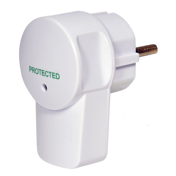 Вилка кутова із захистом ETI PPZW-90 2Р+РЕ полікарбонат IP20 біла (4481007)