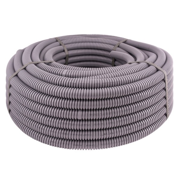 Гофрированная труба E.Next egtube.stand.19.25.p ПВХ с протяжкой 19/25 50м (s028014)