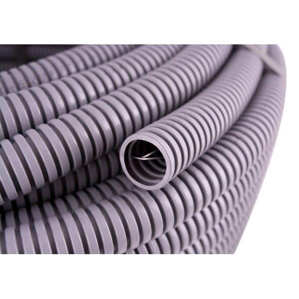 Гофрированная труба E.Next egtube.stand.19.25.p ПВХ с протяжкой 19/25 50м (s028014) - фото №2