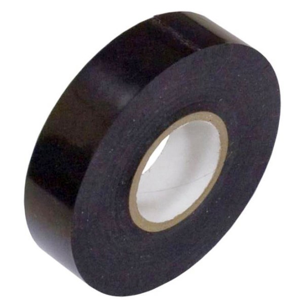 ПВХ изолента 0,13x15мм черная 10 метров DKC - фото №1