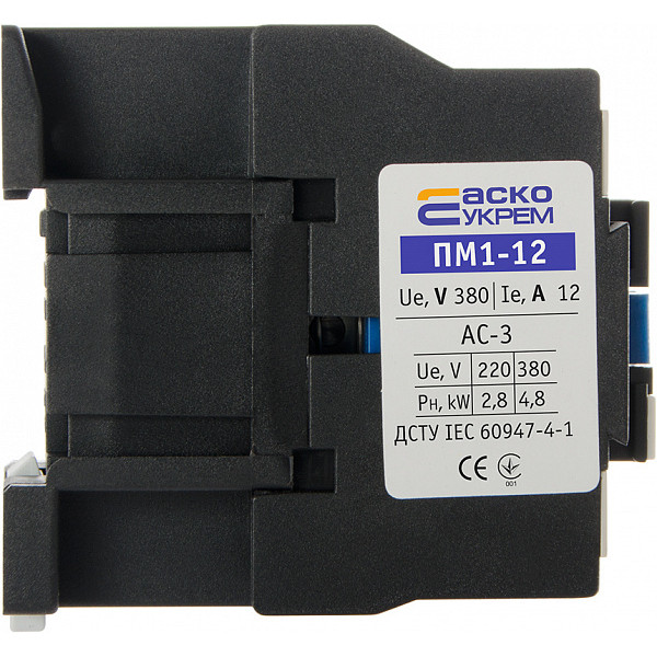 Контактор Аско-Укрем ПМ 1-12-01 D7 42В LC1-D1201 (A0040010089) - фото №1