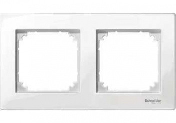 Рамка 2-пост. M-Plan полярно-белый Merten, MTN515219