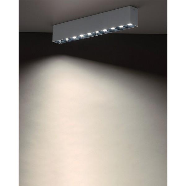 Точечный светильник Nowodvorski 10053 Midi LED 1x40W 4000K 3500Lm IP20 белый - фото №2