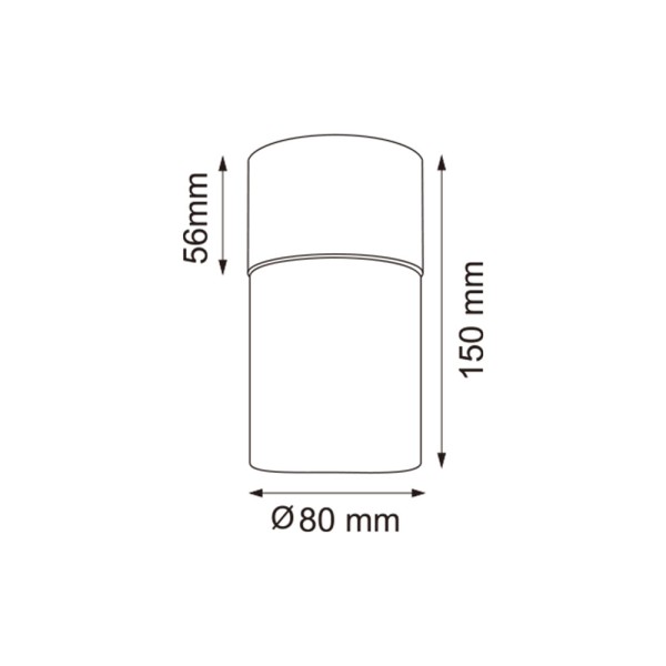 Світильник стельовий Zuma Line 5905316655959 Vetro E14 1x40W IP20 чорний - фото №1